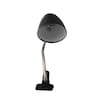 Limelights Flossy Flexible Gooseneck Clip Light Desk Lamp, Black LD2001-BLK